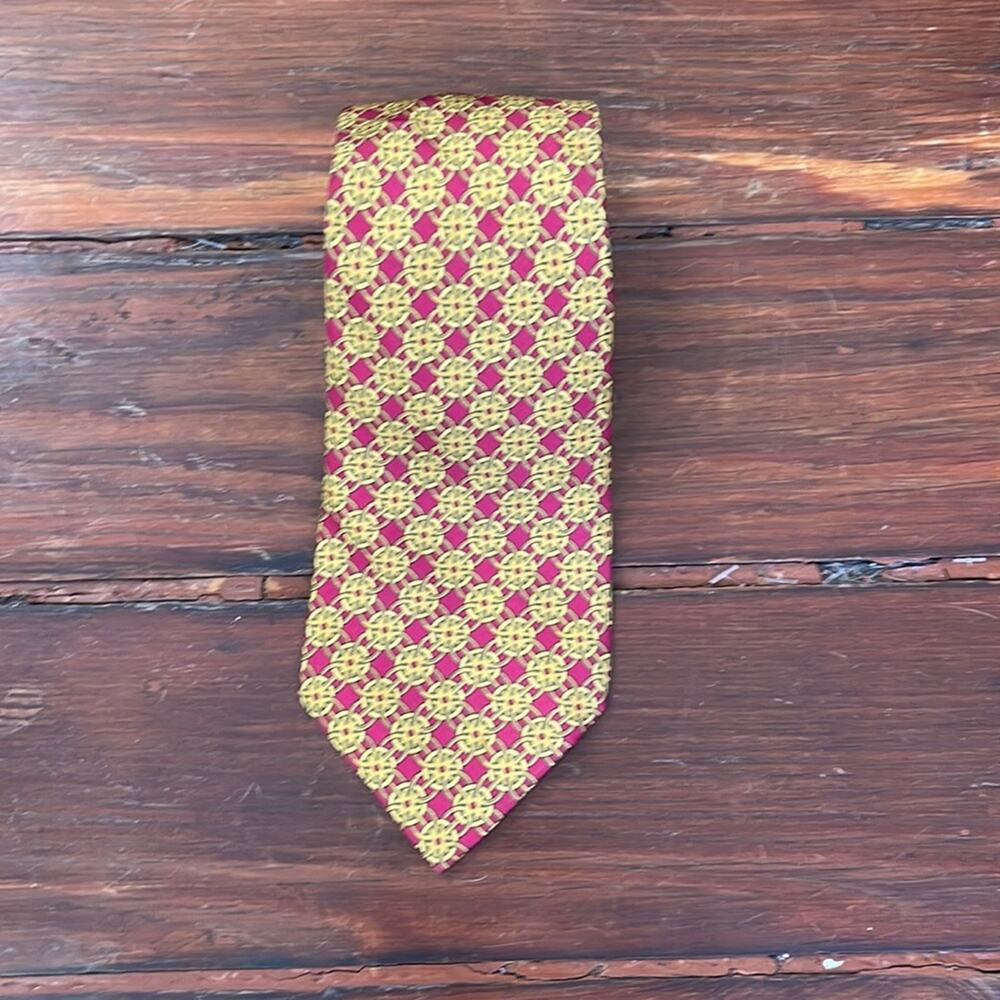Hermes 100% silk luxury neck tie